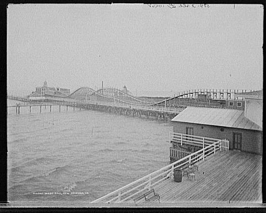 1901 Roller Coaster at at Spanish Fort.