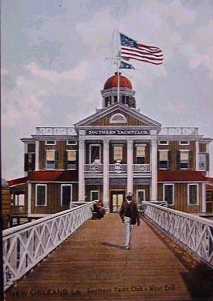 1910s Southern Yacht Club postcard