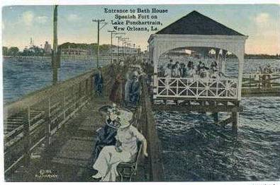 1912 Bath House at Spanish Fort