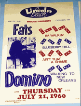 1960 - Fats Domino at Lincloln Beach