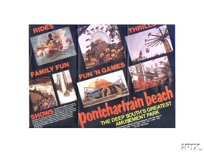 1970s Pontchartrain Beach Brochure (back)