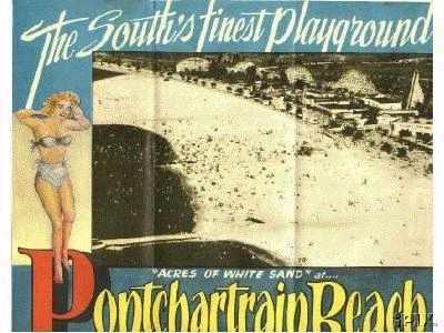 Brochure for Pontchartrain Beach-reverse side