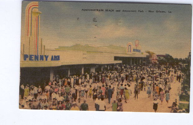 1940s Linen Postcard