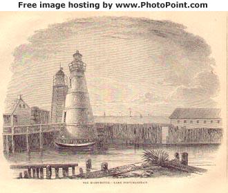 1858 Harper's Magazine writes about the Milneburg Lighthouse