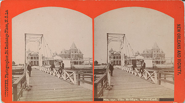 1880s Bridge over New Basin Canal at West End