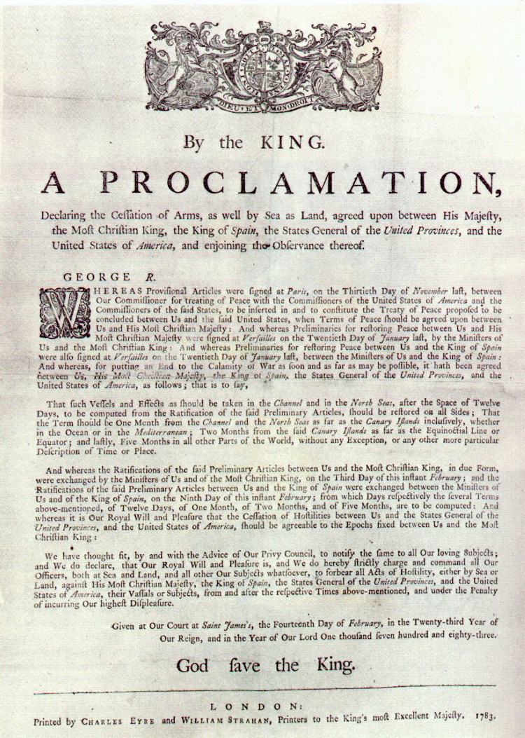 1763 The Treaty of Paris results in Spanish ownership of New Orleans